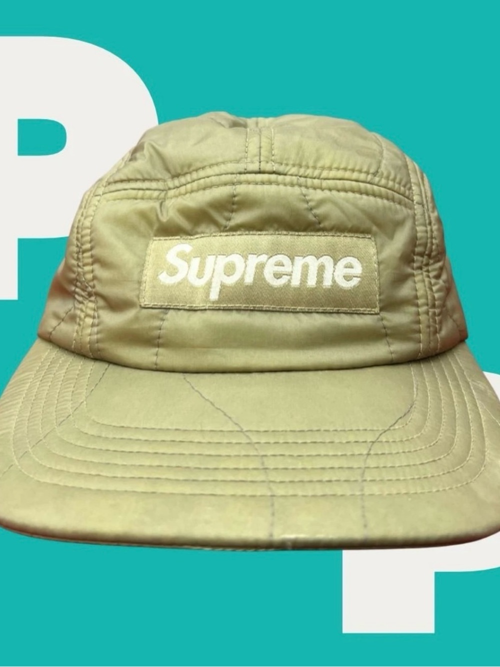 Supreme Quilted Liner Camp Cap